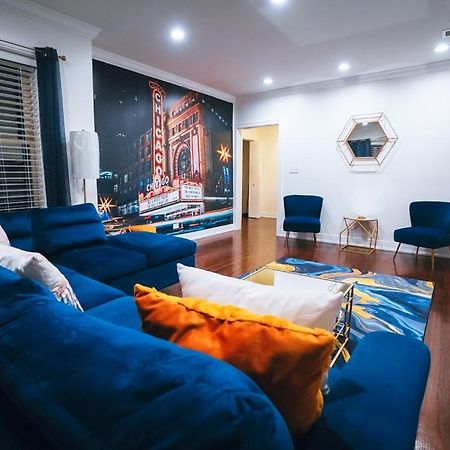 The Blue Golden Luxury Modern 3- Bedroom Apartment In שיקגו מראה חיצוני תמונה