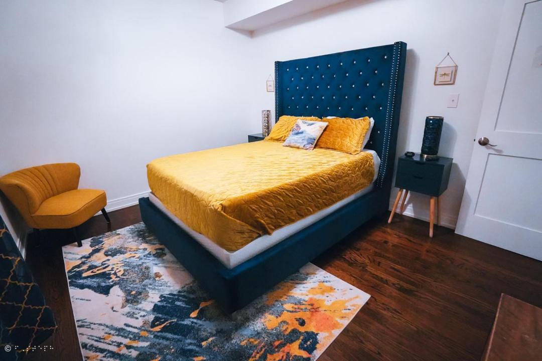 The Blue Golden Luxury Modern 3- Bedroom Apartment In שיקגו מראה חיצוני תמונה